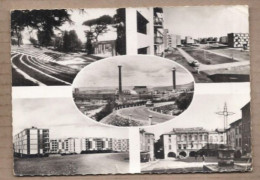 CPSM 30 - BAGNOLS SUR CEZE - TB CP Multivue Dont Quartier Immeubles HLM , Place Centre , Usine Etc... 1958 - Bagnols-sur-Cèze
