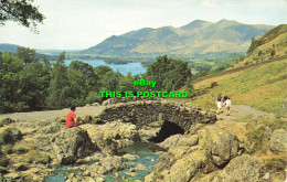 R582150 The English Lakes. Ashness Bridge And Derwentwater. Sanderson And Dixon. - Welt