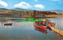 R582154 Derwentwater From Keswick Boat Stage. Valentine. Valchrome. 1964 - Welt