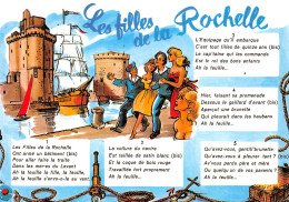 17  LA ROCHELLE  Chanson Les Filles De La Rochelle  30 (scan Recto Verso)MF2769UND - La Rochelle