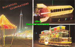 R581870 Blackpool Illuminations. Multi View. 1967 - Welt