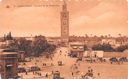 MAROC Marrakech  Avenue De Koutoubia  18 (scan Recto Verso)MF2769VIC - Marrakech