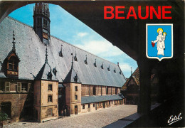 BEAUNE La Cour D Honneur De L Hotel Dieu 21(scan Recto Verso)MF2770 - Beaune