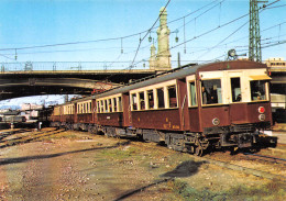 TRAIN Chemin De Fer Locomotive Automotor Electrico Serie 349 378 1500 SEC NAVAL Barcelona  56(scan Recto Verso)MF2770BIS - Trains