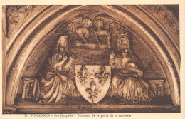 VINCENNES Trumeau De La Porte De La Sacristie De La Ste Chapelle  67 (scan Recto Verso)MF2770TER - Vincennes