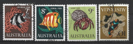 Australia 1966 Fish Y.T. 325/328 (0) - Usados