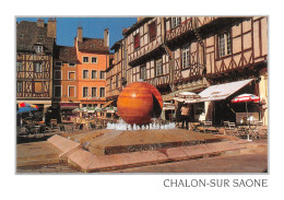 71 CHALON SUR SAONE  La Nouvelle Fontaine Place Saint Vincent   15 (scan Recto Verso)MF2771BIS - Chalon Sur Saone