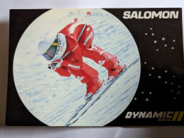 CP - Ski De Vitesse Michaël Prüfer Recordman Du Monde Salomon - Sport Invernali
