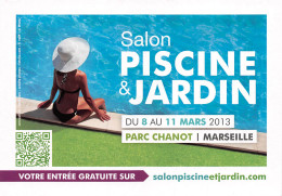 Marseille Salon Piscine Et Jardin Parc Chanot Pub Publicité   56 (scan Recto Verso)MF2771UND - Pubblicitari