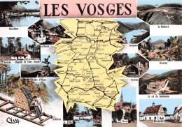 88 Les Vosges Carte Map Plan Du Département  41 (scan Recto Verso)MF2771VIC - Gerardmer