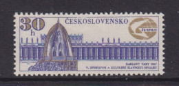 CZECHOSLOVAKIA  - 1967 Postal Workers Games 30h Never Hinged Mint - Neufs