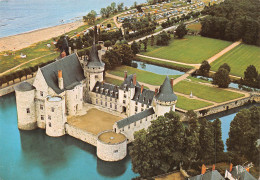 45  SULLY SUR LOIRE Vue Aérienne Du Chateau Et Du Camping   57 (scan Recto Verso)MF2772BIS - Sully Sur Loire