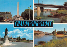 71 CHALON SUR SAONE  Souvenir  17 (scan Recto Verso)MF2772UND - Chalon Sur Saone