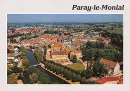 71 PARAY LE MONIAL Vue Générale Aérienne   22 (scan Recto Verso)MF2772UND - Paray Le Monial