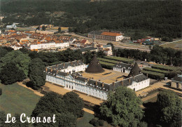 71 LE CREUSOT Vue Aérienne Chateau Et Parc De La Verrerie   8 (scan Recto Verso)MF2772VIC - Le Creusot