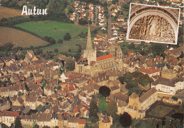 AUTUN  Vue Panoramique Sur La Ville Romaine  52  (scan Recto Verso)MF2773BIS - Autun