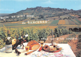 18 SANCERRE Vin Et Crottin De Chavignol    51 (scan Recto Verso)MF2774VIC - Recipes (cooking)