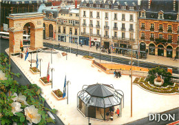 DIJON Vue Plongeante Sur La Place Darcy Et La Porte Guillaume 23(scan Recto Verso)MF2775 - Dijon