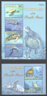 Ft090 2012 Micronesia Turtles Marine Life Reptiles Fauna #2023-6+Bl181 Mnh - Andere & Zonder Classificatie