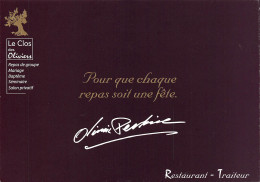 34 SAINT GELY DU FESC Restaurant Le Clos Des Oliviers  PUB Publicité  49 (scan Recto Verso)MF2775BIS - Publicité