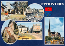 45 PITHIVIERS  Multivue   7 (scan Recto Verso)MF2775TER - Pithiviers