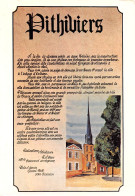 45 PITHIVIERS  Historique De La Ville  11 (scan Recto Verso)MF2775TER - Pithiviers