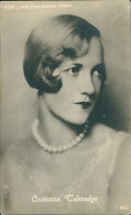 COSTANZA TALMADGE - AMERICAN ACTRESS - RPPC POSTCARD - 1920s (TEM525) - Künstler