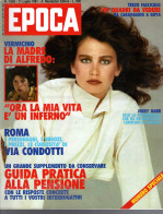 °°° RIVISTA EPOCA N° 1605 DEL 11 LUGLIO 1981 °°° - Autres & Non Classés