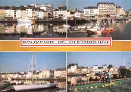 50 CHERBOURG  L'avant Port Divers Vues Souvenir  31 (scan Recto Verso)MF2775UND - Cherbourg