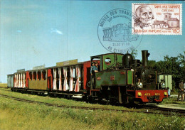 MUSEE DES TYRANSPORT à PITHIVIERS  LOIRET 1986 - Bolli Commemorativi