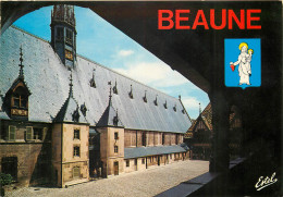 Beaune LAa Cour D Honneur De L Hotel Dieu Fonde En 1443 14(scan Recto Verso)MF2776 - Beaune