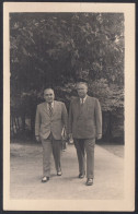 Fiuggi Fonte 1952, Foto Santesarti, Passeggiata Nel Parco, Fotografia Vintage - Places