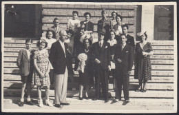 Pasquita E Bruno Con Invitati Il Giorno Del Matrimonio - 1946 Foto Epoca - Places