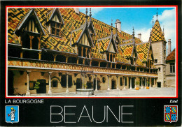 BEAUNE La Cour D Honneur De L Hotel Dieu Fonde En 1443 29(scan Recto Verso)MF2778 - Beaune