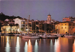 SAINTE MAXIME  Reflets Dans Le Port Un Soir D'été  46 (scan Recto Verso)MF2794BIS - Sainte-Maxime