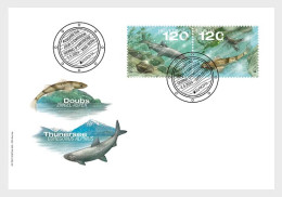 Switzerland Schweiz Suisse 2024 Europa CEPT Fishes Underwater Rare Fauna FDC - 2024