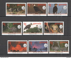 A0709 1995 Grenada Fauna Wild Animals Birds Celebrate The Wild Set Mnh - Altri & Non Classificati