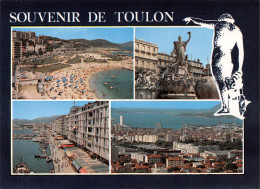 TOULON  Souvenir Multivue  Divers Aspects De La Ville  52 (scan Recto Verso)MF2794VIC - Toulon