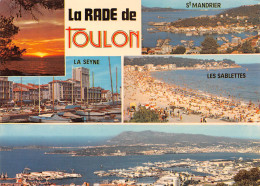 TOULON  Souvenir Multivue  Divers Aspects De La Ville  59 (scan Recto Verso)MF2794VIC - Toulon