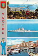 TOULON  Souvenir Multivue  Divers Aspects De La Ville  60 (scan Recto Verso)MF2794VIC - Toulon