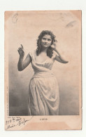 CPA Fantaisie Femme . Série Les 5 Sens . L'Ouie . Edit : Sirven . 1902 - Frauen