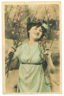 CPA Fantaisie Femme . 1907 - Donne