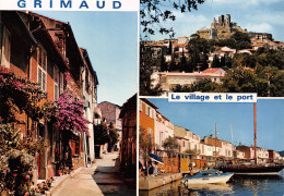 GRIMAUD Le Village Et Le Port  27 (scan Recto Verso)MF2795TER - Port Grimaud