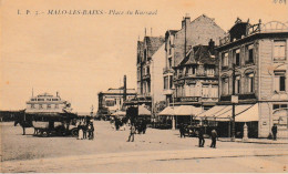 Malo Les Bains Dunkerque La Place Du Kursaal ( Autobus Ou Familiale , Garage, Café Hôtel...avant 1903 - Malo Les Bains