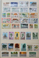 Collection De Timbres Sur Le Thème Des Arbres. - Collections (sans Albums)