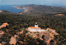 83 HYERES LES PALMIERS Ile De Porquerolles Vue Aérienne Du Phare  47 (scan Recto Verso)MF2796TER - Hyeres