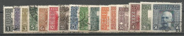 Bosnia Bosnien K.u.K. Austria Hungary Mi.29/44 Complete Set Used 1906 - Bosnien-Herzegowina