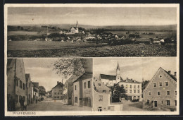 AK Pfaffenberg / Ndb., Brauerei - Gasthaus Stöttner, Strassenpartie, Ortsansicht  - Andere & Zonder Classificatie