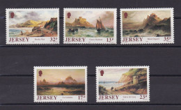 JERSEY 1989 TIMBRE N°490/94 NEUF** TABLEAUX - Jersey