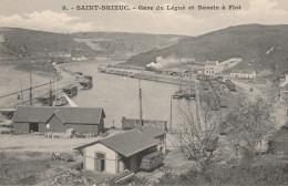 22 SAINT-BRIEUC. Gare Du Légué Et Bassin à Flot - Saint-Brieuc